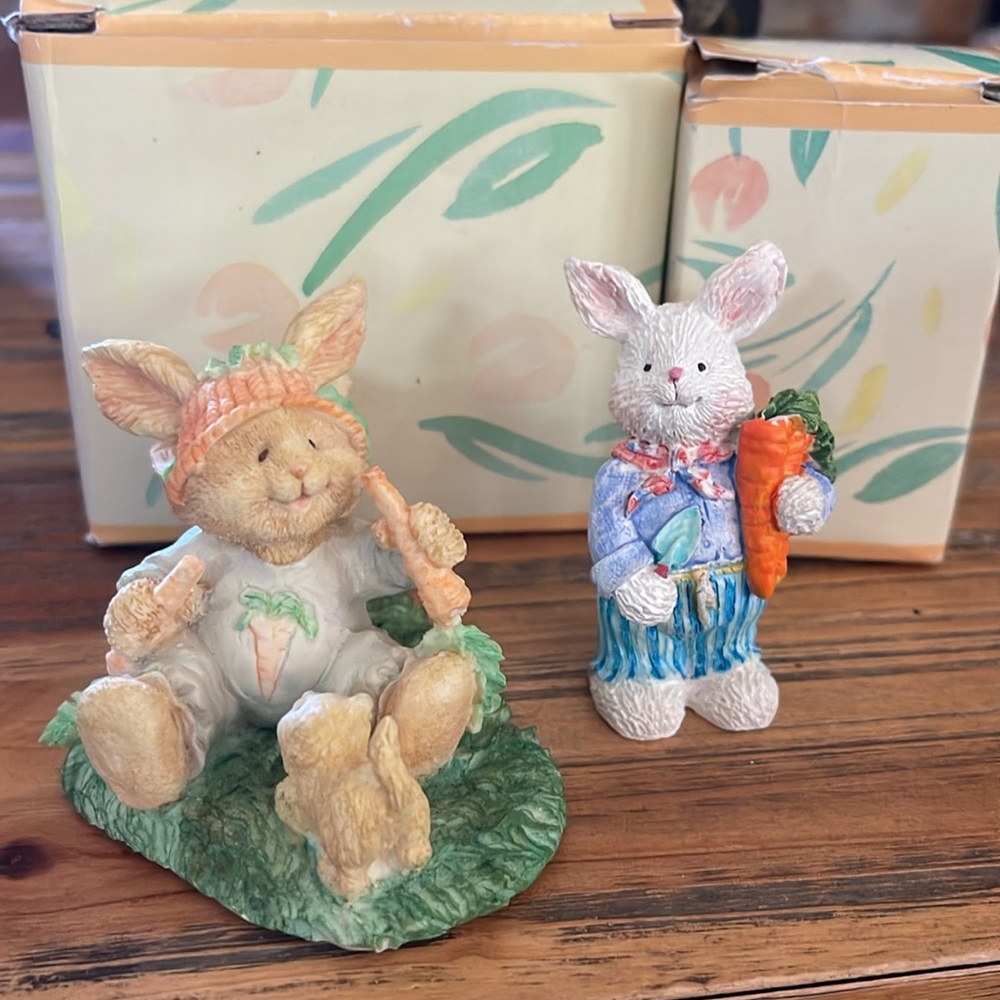 Russ Collectable Figurine Bunny Bundle